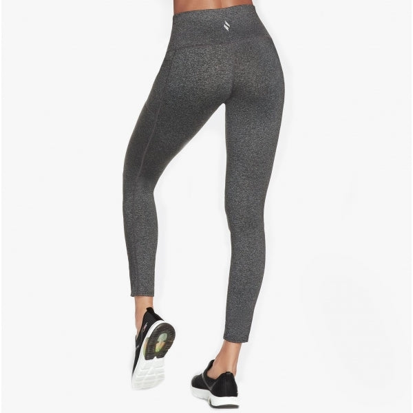 Skechers W03LG30B/GYS GOFLEX Womens Gym Leggings Charcoal Grey