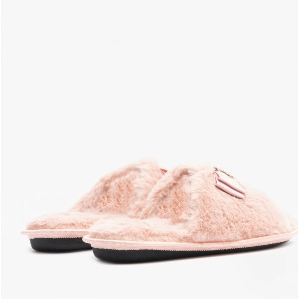 Jo & Joe EMPRESS Womens Open Toe Mule Slippers Blush