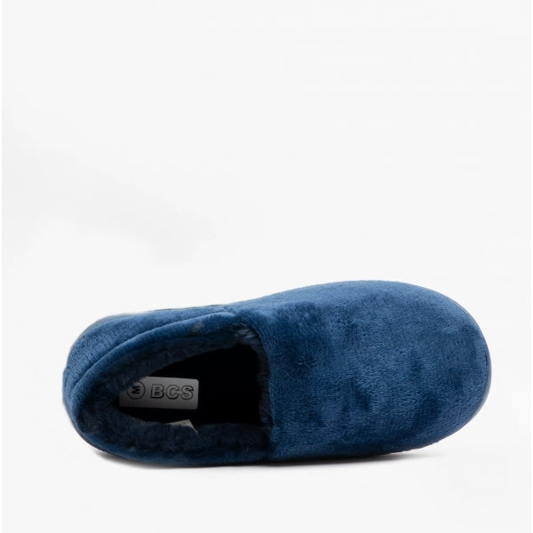 Black Country Shoes RITA Womens Slippers Navy