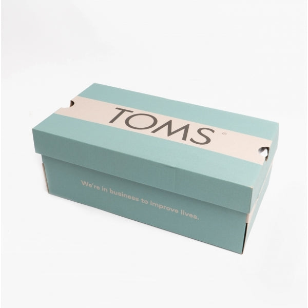 TOMS CARLO Mens Canvas Trainers Navy