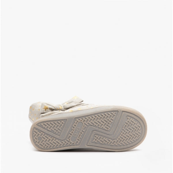 Jo & Joe TINKERBELL Girls Boot Slippers Light Grey