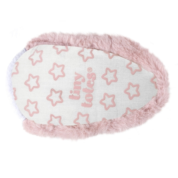 Totes Toasties UNICORN Girls Wool Blend Bootie Slippers Multi