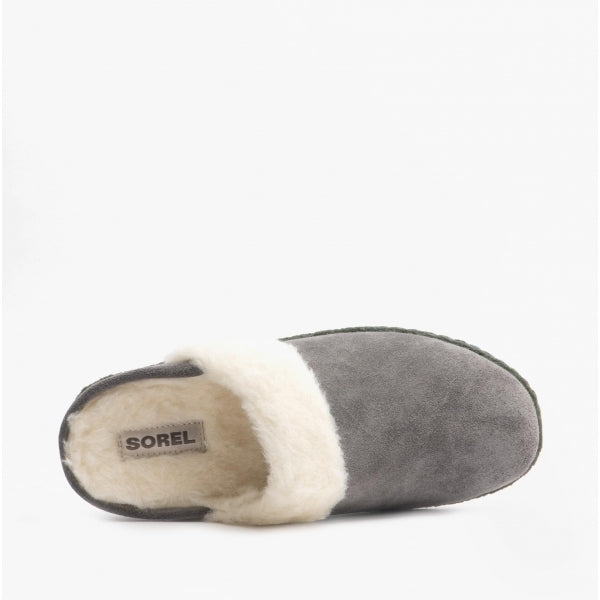 Sorel NAKISKA SLIDE II Womens Mule Slippers Quarry/Grill