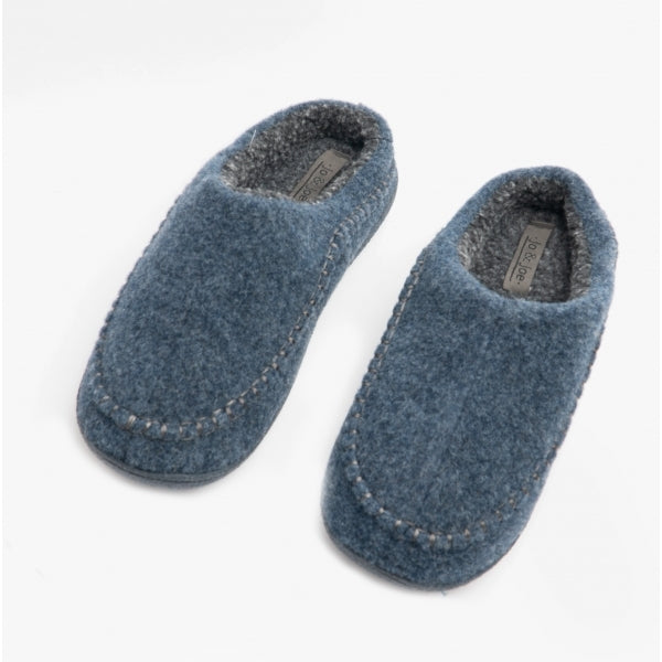 Jo & Joe SLIGO Mens Mule Slippers Navy