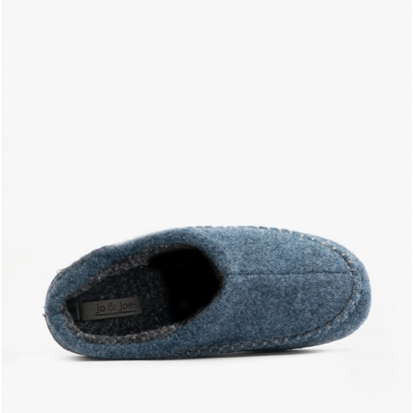 Jo & Joe SLIGO Mens Mule Slippers Navy