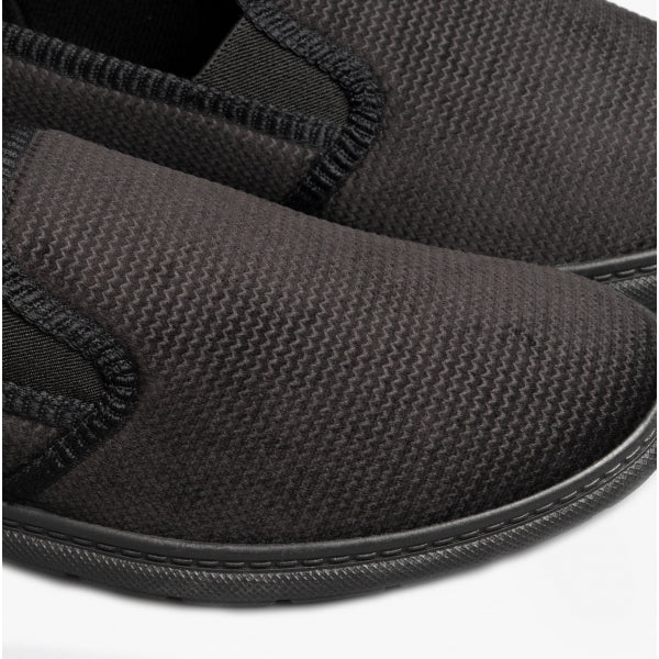 Fleet & Foster JOHN Mens Slippers Black