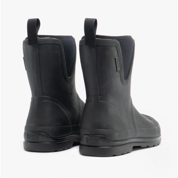 Muck Boots ORIGINALS MID Unisex Rubber Wellington Boots Black