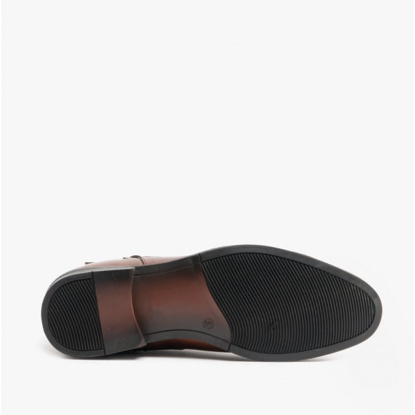 Silver Street London GRAFTON Mens Leather Ankle Boots Brown