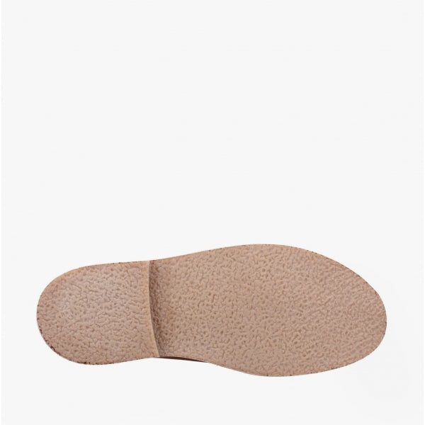 Hush Puppies SCOUT Mens Suede Leather Derby Shoes Tan