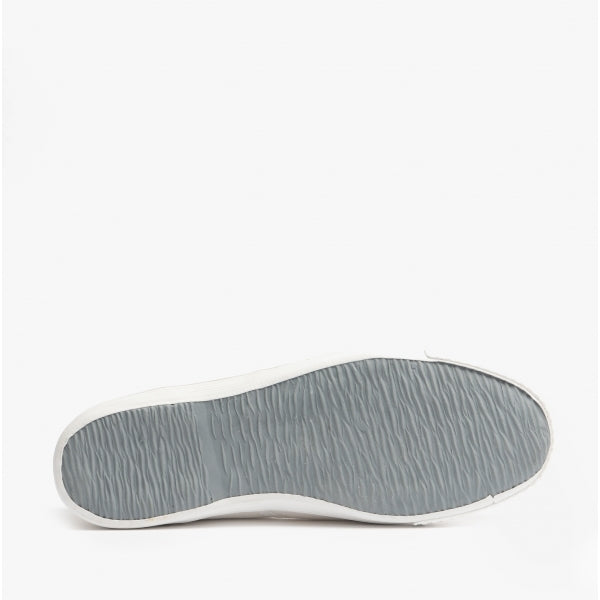 DEK R6301SR Mens Canvas Lace Up Shoes White