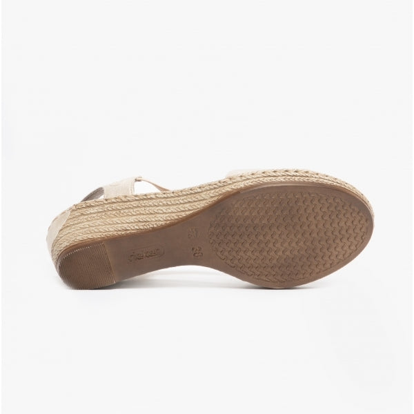 Rieker 624H6-60 Womens Sandals Gold