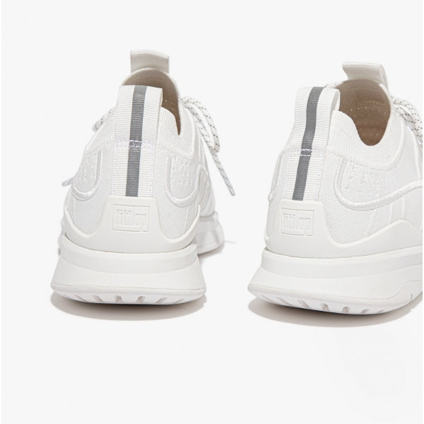 FitFlop VITAMIN FF Womens Lace-Up Trainers Urban White