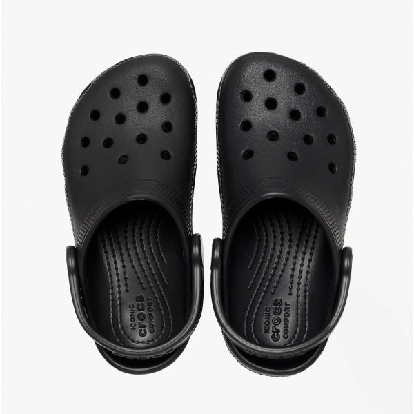 Crocs 206990-001 CLASSIC TODDLER Clogs Black