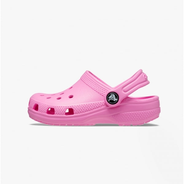 Crocs 206990-6SW TODDLER CLASSIC Girls Clogs Taffy Pink