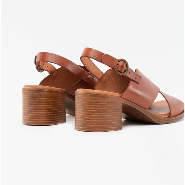 Hush Puppies GABRIELLE Womens Leather Sandals Tan