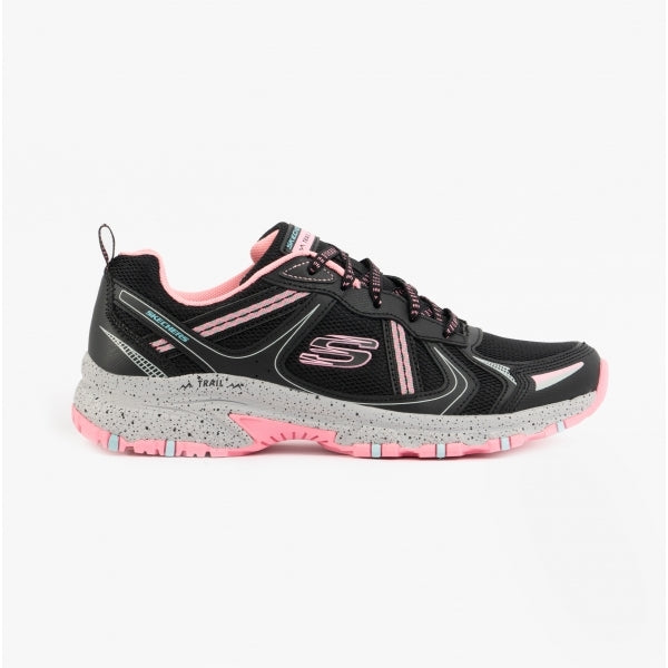 Skechers 149820/BKHP HILLCREST VAST ADVENTURE Womens Trainers Black/Hot Pink