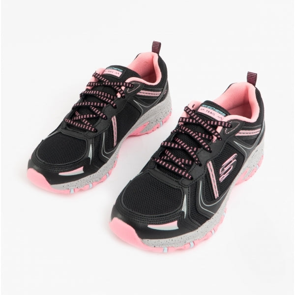 Skechers 149820/BKHP HILLCREST VAST ADVENTURE Womens Trainers Black/Hot Pink