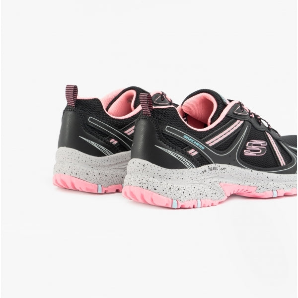 Skechers 149820/BKHP HILLCREST VAST ADVENTURE Womens Trainers Black/Hot Pink