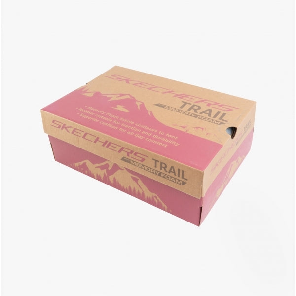 Skechers 149820/BKHP HILLCREST VAST ADVENTURE Womens Trainers Black/Hot Pink