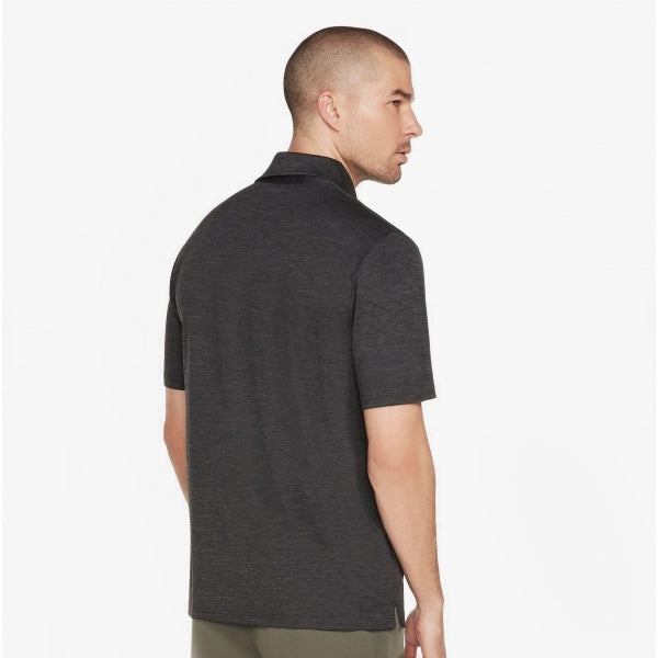 Skechers M1TO57/BKCC ON THE ROAD Mens Polo Shirt Black/Charcoal