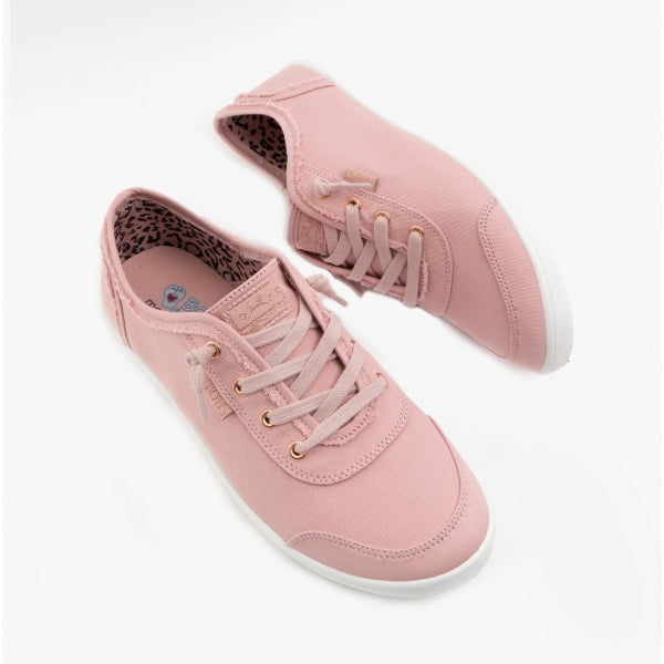 Skechers 33492/ROS BOBS B CUTE Womens Slip-On Trainers Rose