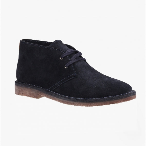 Hush Puppies SAMUEL Mens Chukka Boots Navy