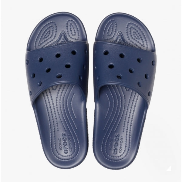 Crocs 206121-410 CLASSIC SLIDE Unisex Sliders Navy