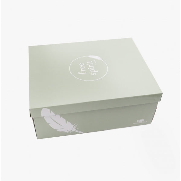 Free Spirit FRISCO Womens Leather Touch Fasten Sandals White