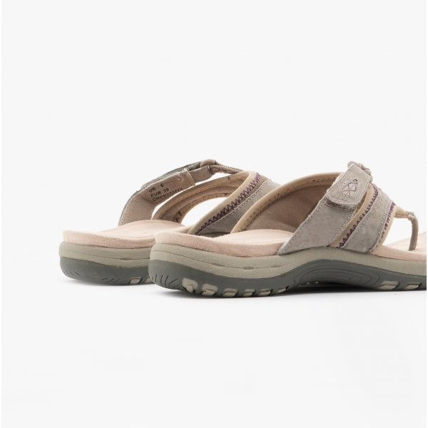 Free Spirit JULIET Womens Toe Post Sandals Pebble
