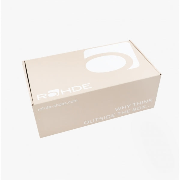 Rohde 5860 Womens Leather Mule Sandals Natural