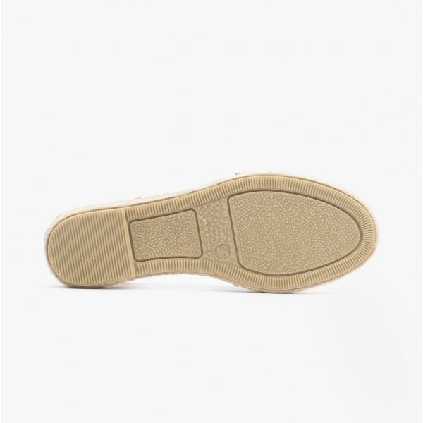 Toni Pons ETNA Womens Leather Espadrille Sandals Platinum