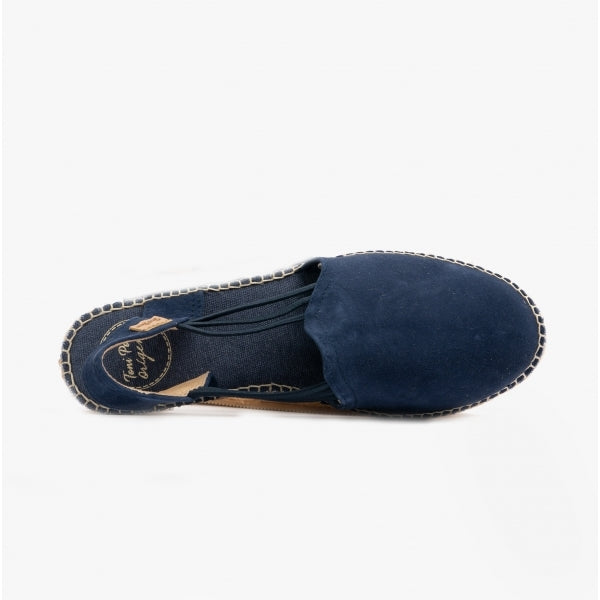 Toni Pons NURIA Womens Suede Espadrille Sandals Navy