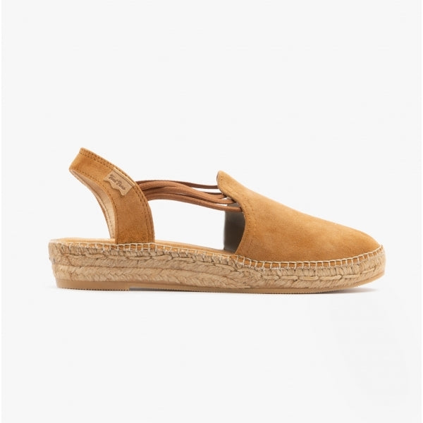 Toni Pons NURIA Womens Suede Espadrille Sandals Tan