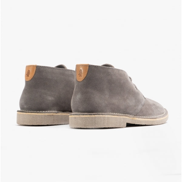 Hush Puppies SAMUEL Mens Chukka Boots Grey