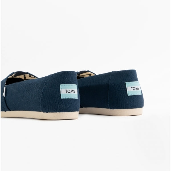 TOMS ALPARGATA Mens Canvas Espadrille Blue