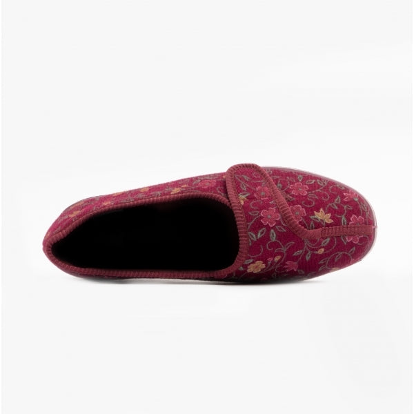 GBS WILMA Womens Slippers Wine