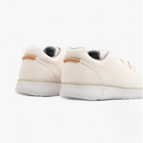 Hush Puppies GOOD Mens Recycled Trainers White