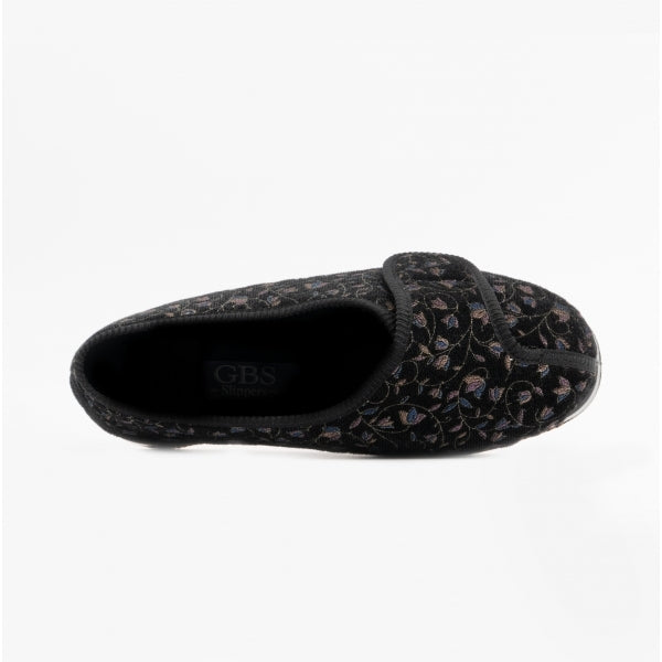 GBS NOLA Womens Slippers Black