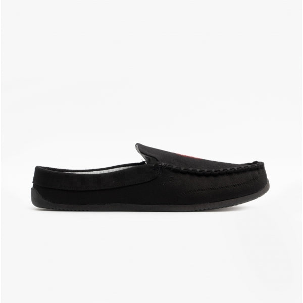 Polo Ralph Lauren DALLINGTON MULE Mens Cotton Slippers Black