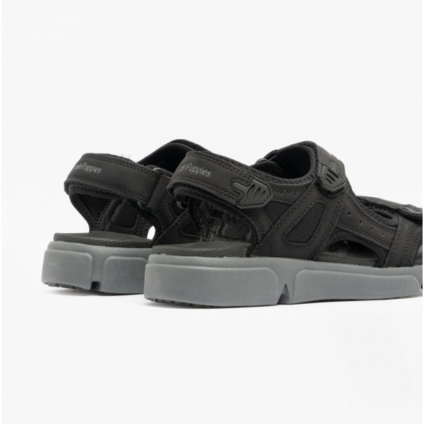 Hush Puppies CASTRO Mens Sandals Black