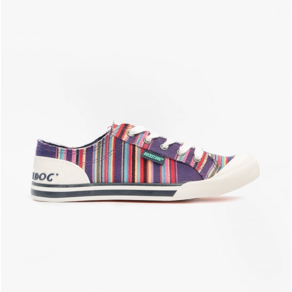 Rocket Dog JAZZIN ALOE Womens Trainers Purple Multi