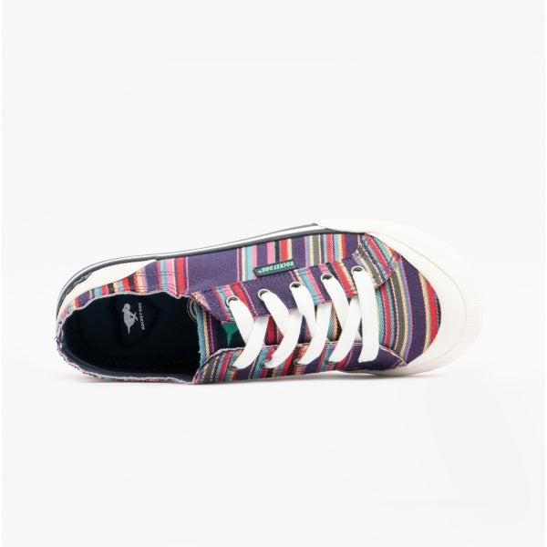 Rocket Dog JAZZIN ALOE Womens Trainers Purple Multi