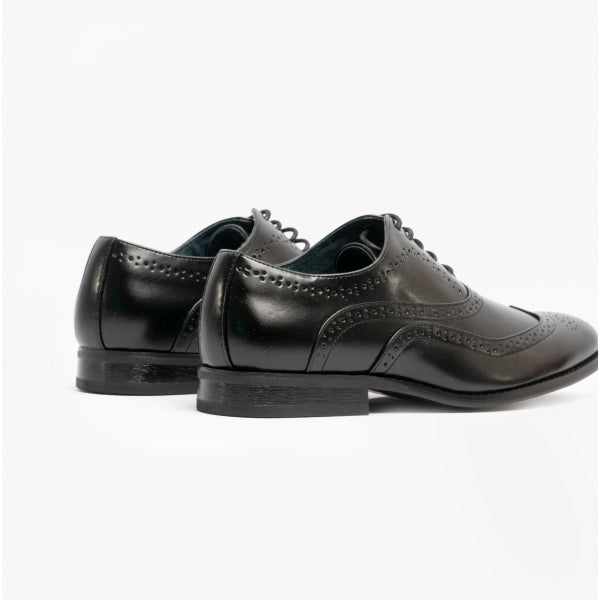 Goor GEORGE Mens Oxford Brogues Black