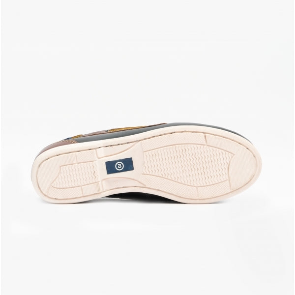 Blakeseys SOPHIE Womens Leather Deck Shoes Navy