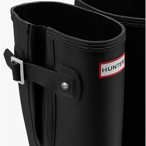 Hunter ORIGINAL SIDE ADJUSTABLE Mens Wellies Black