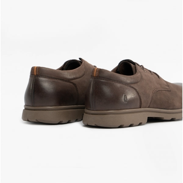Hush Puppies TREVOR Mens Nubuck Shoes Brown