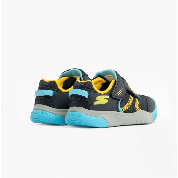 Skechers 407321N/NVYL MIGHTY TOES Boys Trainers Navy