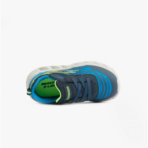Skechers 401503N/NVBL MAGNA-LIGHTS Boys Trainers Navy