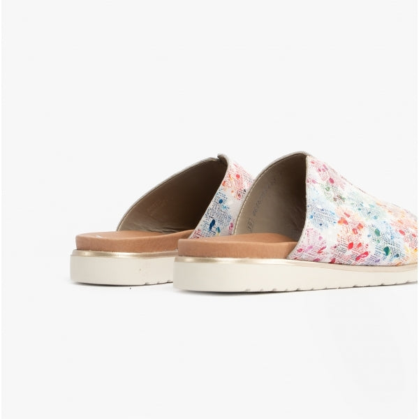 Rieker V5054-90 Womens Sliders Floral/Multi