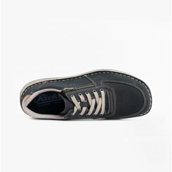 Rieker 03030-14 Mens Casual Trainers Blue